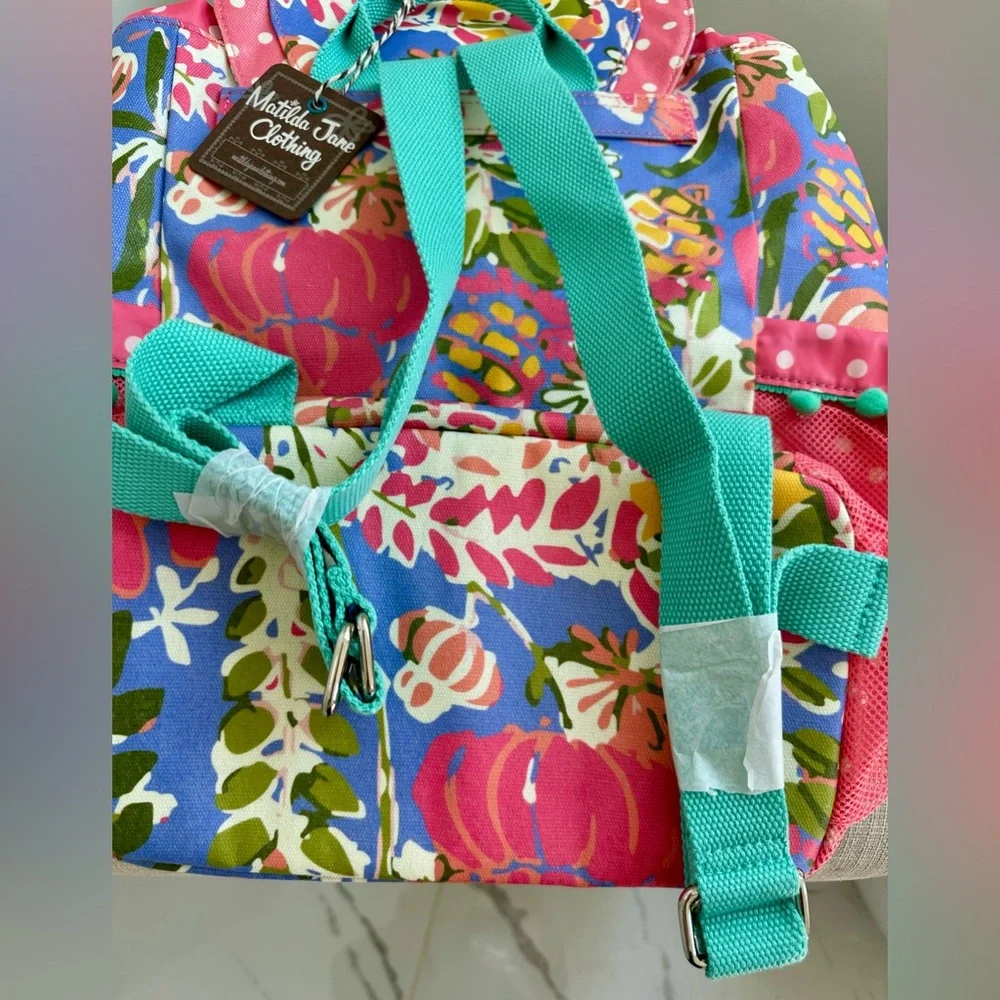 New! Matilda Jane Beach Day Swim Floral Kids Backpack